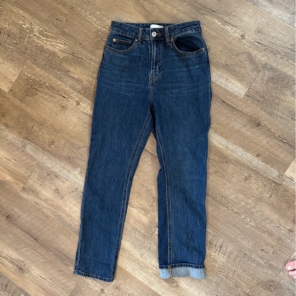 H&M high waist straight/ skinny